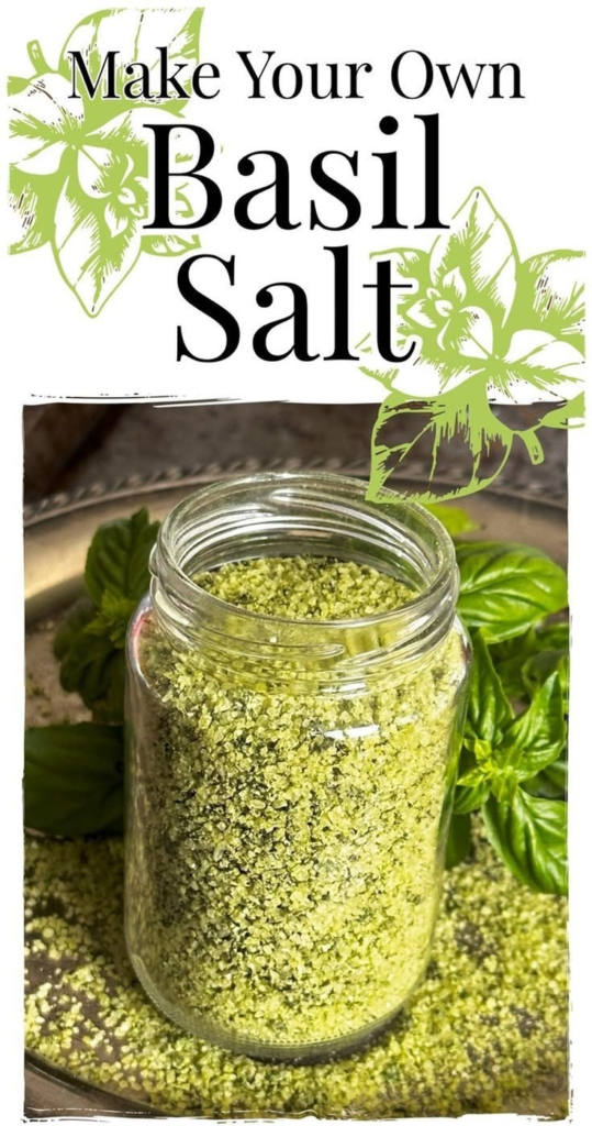 Easy Tomato Basil Salt Recipe